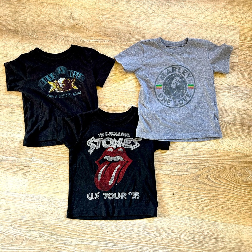 Toddler Band T-shirt bundle | 18m-2t